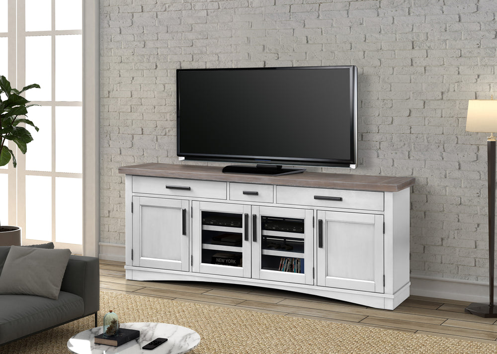 Americana Modern 76 in TV Stand Cotton