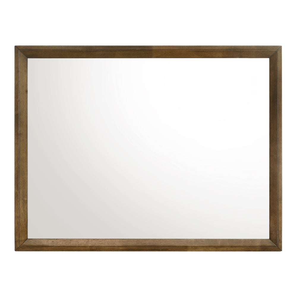 BALLARD MIRROR-WALNUT
