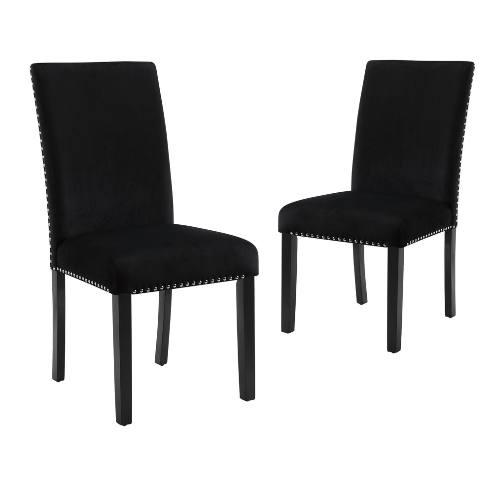 CELESTE DINING CHAIR-BLACK (2 PER CARTON)