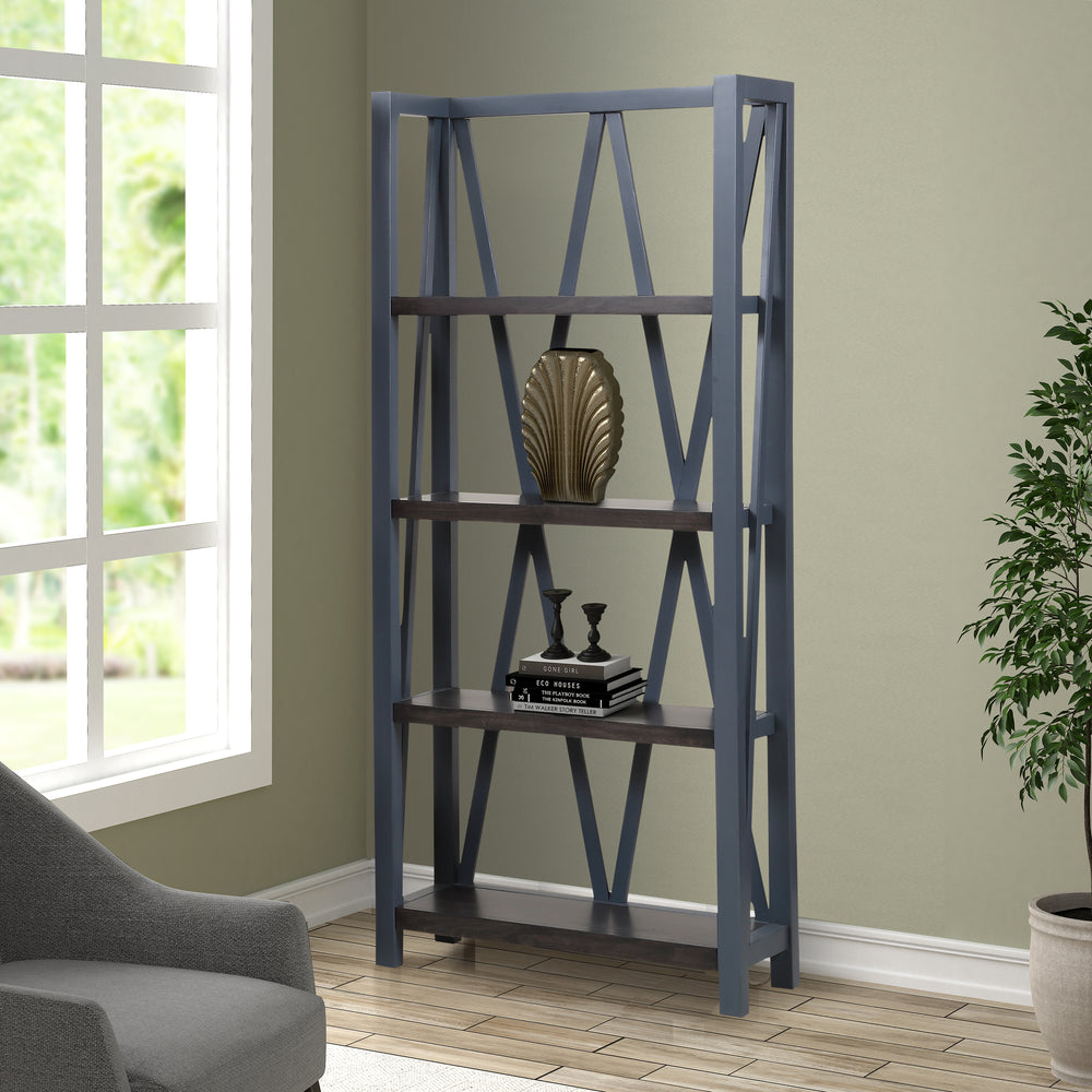 Americana Modern Bookcase Denim