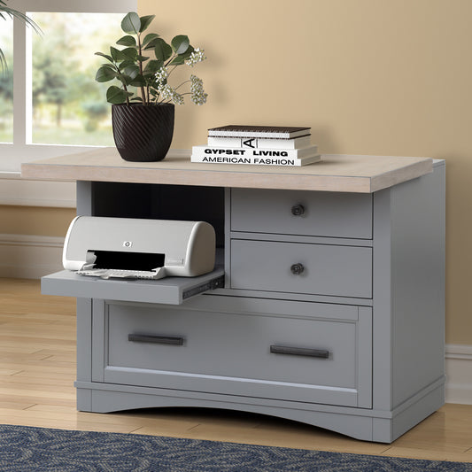 Americana Modern File Cabinet Dove