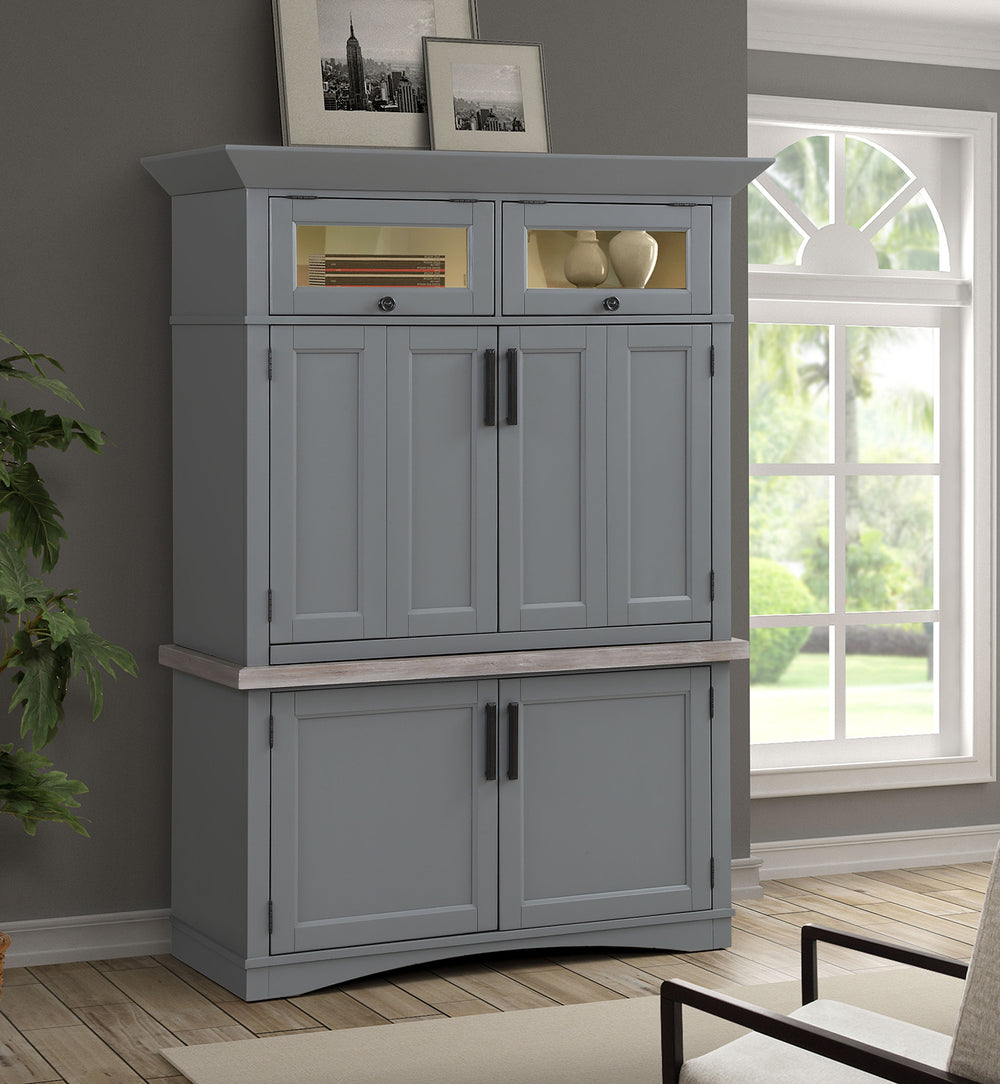 Americana Modern Workstation Crown Dove
