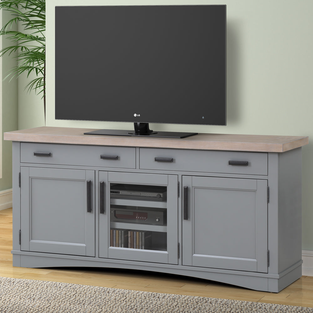 Americana Modern 63 in TV Stand Denim