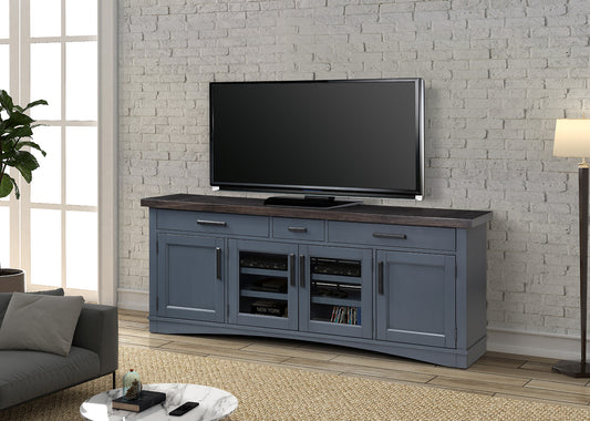 Americana Modern 76 in TV Stand Dove