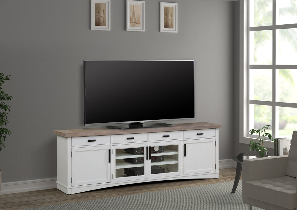 Americana Modern 92 in TV Stand Cotton