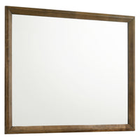 BALLARD MIRROR-WALNUT