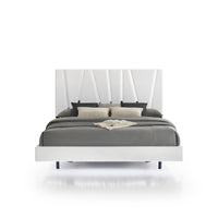 EUROPA 6/6 EK HEADBOARD, FOOTBOARD & SLATS-WHITE