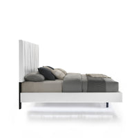 EUROPA 6/6 EK HEADBOARD, FOOTBOARD & SLATS-WHITE