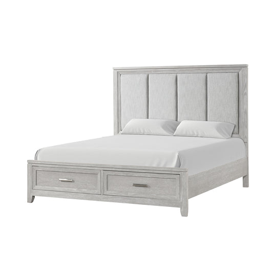 FIONA 6/6-6/0 EK/WK HEADBOARD- MIST GRAY