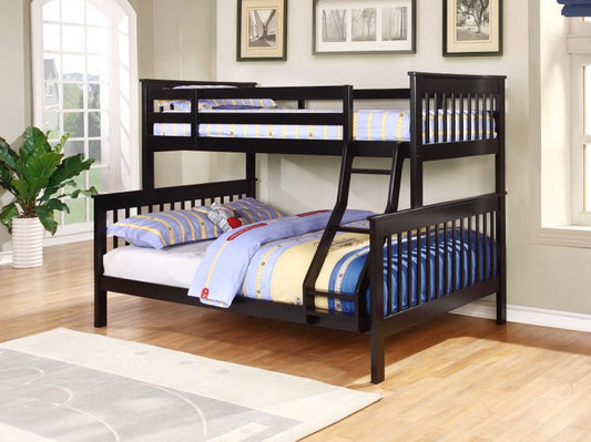 Chapman TWIN/FULL BUNK BED (BLACK)