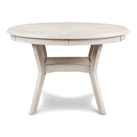AMY 5 PC 47" ROUND DINING SET- BISQUE