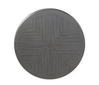 AMY 5 PC 47" ROUND DINING SET-GRAY