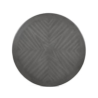 AMY 5 PC 42" ROUND COUNTER DINING SET-GRAY