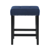 CELESTE THEATER BAR TABLE W/ 3 STOOLS-BLUE