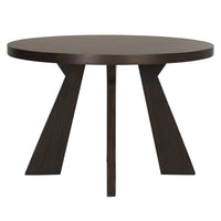 CHESTNUT RIDGE 47" ROUND TABLE-BROWN