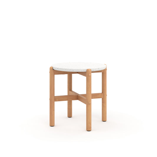SOLSTICE END TABLE WOOD BASE