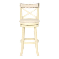 YORK 29" BAR STOOL-WHITE
