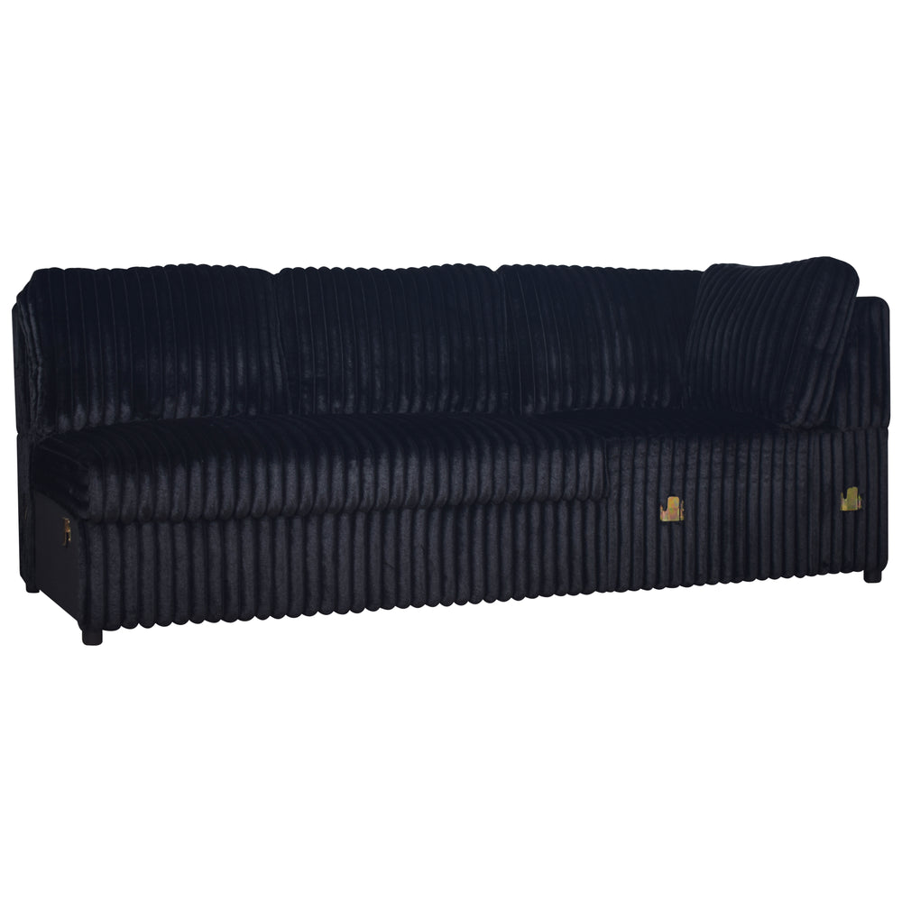 BLISS LSF LOVESEAT WITH CORNER-MIDNIGHT