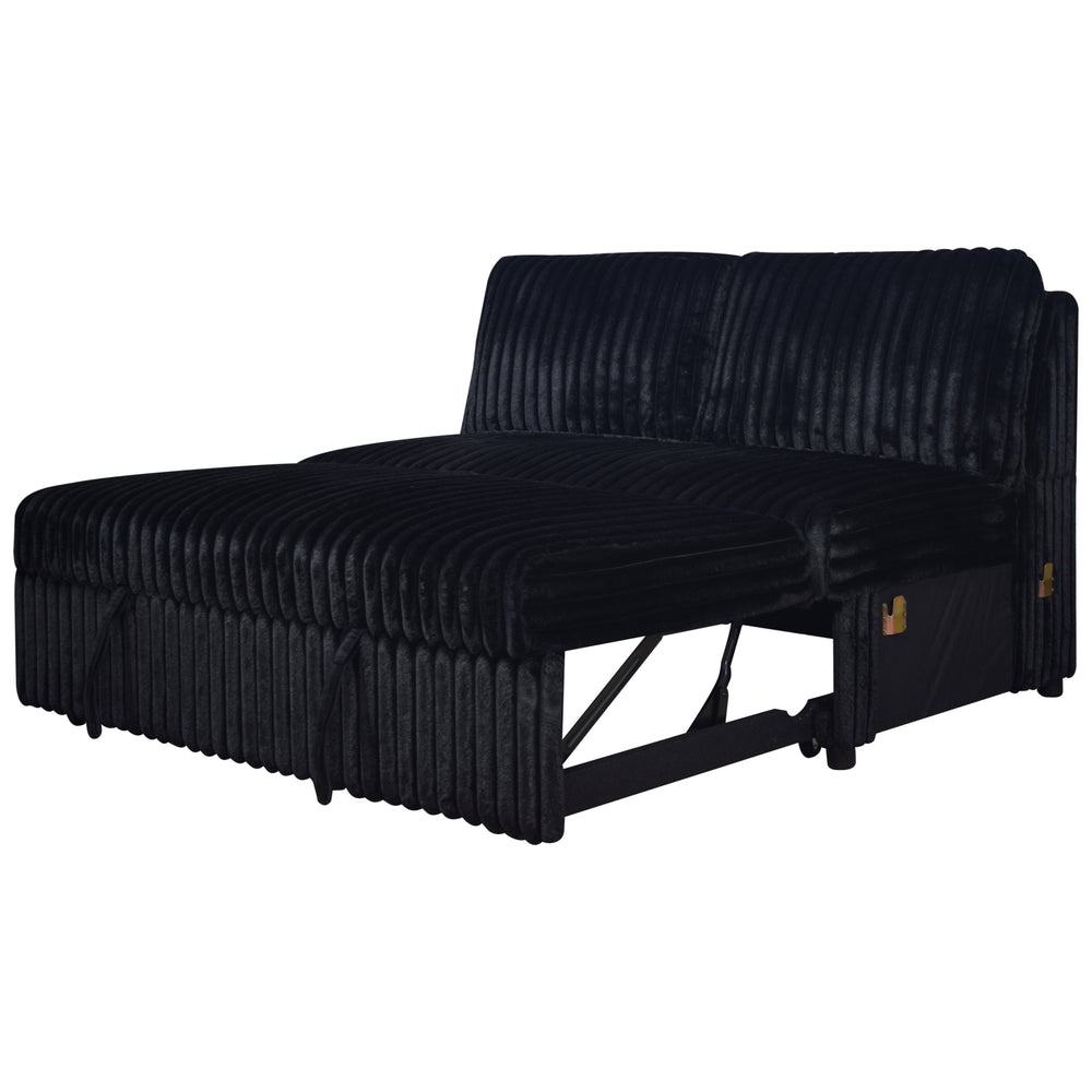 BLISS LOVESEAT W/PULL OUT BED-MIDNIGHT