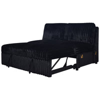 BLISS LOVESEAT W/PULL OUT BED-MIDNIGHT