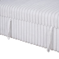 BLISS LOVESEAT W/PULL OUT BED-MIST GRAY